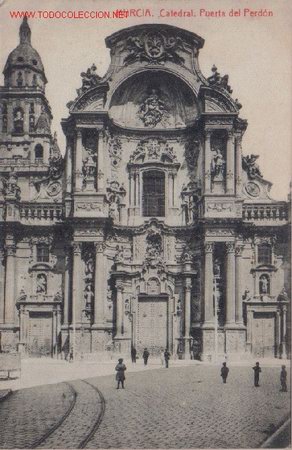 Postales: MURCIA. CATEDRAL. PUERTA DEL PERDON.- - Foto 1