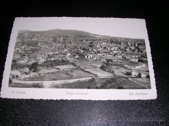 Postales: 2 LORCA - VISTA GENERAL, ED. ARRIBAS - Foto 1
