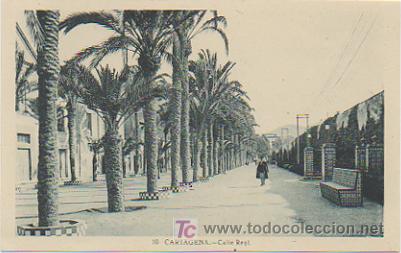 Postales: CARTAGENA. CALLE REAL. - Foto 1