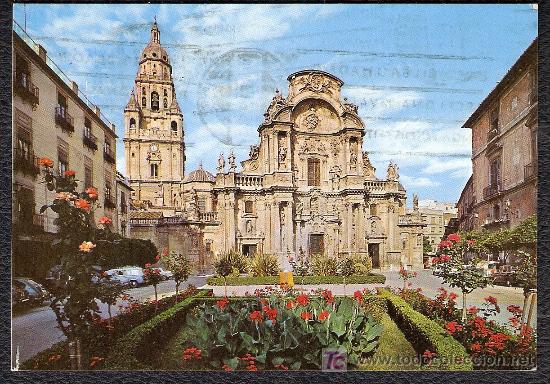 Postales: POSTAL DE MURCIA - IGLESIA CATEDRAL - Foto 1