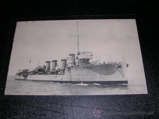 Postales: S.E. DE C.N. CARTAGENA , DESTROYER TIPO ALSEDO - Foto 1
