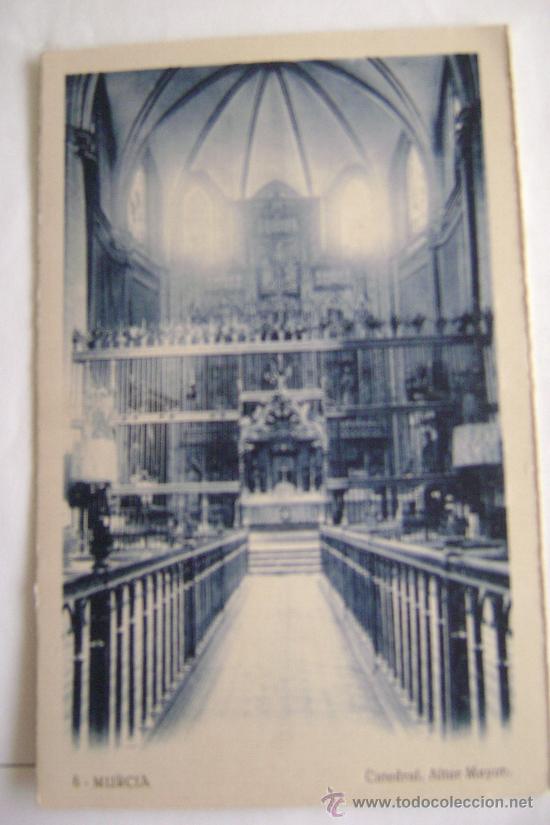 Postales: MURCIA.CATEDRAL.ALTAR MAYOR     16006 - Foto 1
