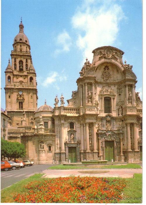 Postales: N&ordm; 1038 POSTAL MURCIA CATEDRAL - Foto 1