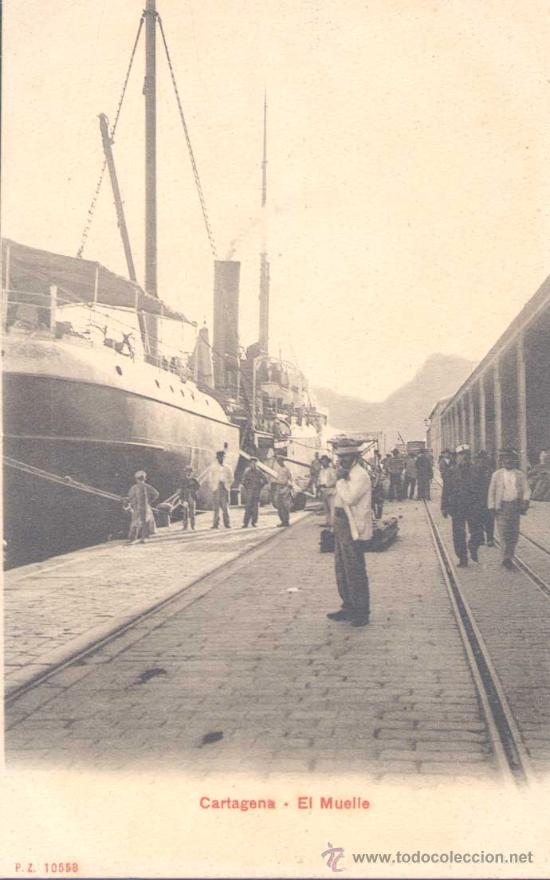 Postales: CARTAGENA- EL MUELLE - Foto 1