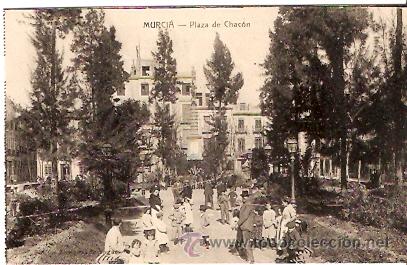 Postales: POSTAL MURCIA PLAZA DE CHACON - Foto 1