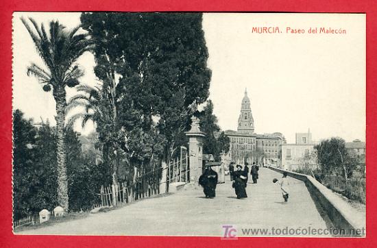 Postales: MURCIA, PASEO DEL MALECON,      P40657 - Foto 1