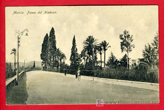 Postales: MURCIA, PASEO DEL MALECON,      P40680 - Foto 1