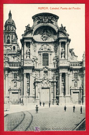 Postales: MURCIA, CATEDRAL, PUERTA DEL PERDON,      P40787 - Foto 1