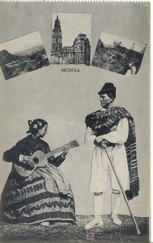 Postales: POSTAL TIPOS MURCIA,  EDITOR J. ROIG - Foto 1
