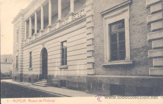 Postales: MURCIA.- MUSEO DE PINTURAS - Foto 1