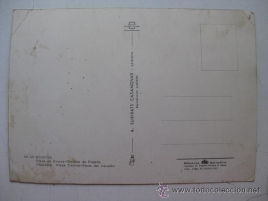 Postales: MURCIA - REF.: R-5-56 - Foto 2
