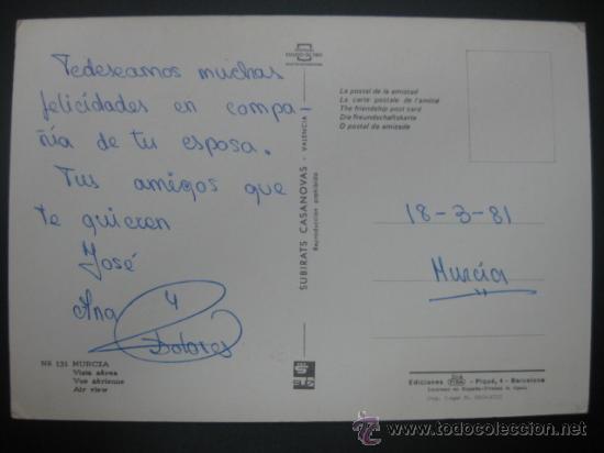 Postales: MURCIA - REF.: R-7-30 - Foto 2