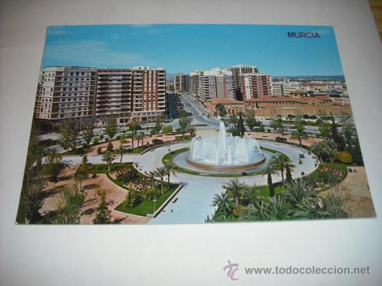Postales: PLAZA DEL GENERALISIMO (MURCIA) SIN CIRCULAR - Foto 1
