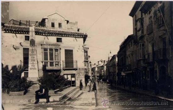 Postales: LORCA (MURCIA).- CALLE DEL GENERALISIMO - Foto 1