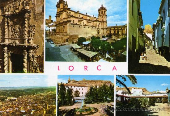 Postales: LORCA N&ordm; 2016 ESCRITA CIRCULADA SELLO EDICIONES ARRIBAS - Foto 1
