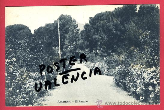 Postales: ARCHENA, MURCIA, EL PARQUE,      P62246 - Foto 1