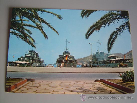 Postales: POstal de Cartagena.-Explanada del muelle - Foto 1