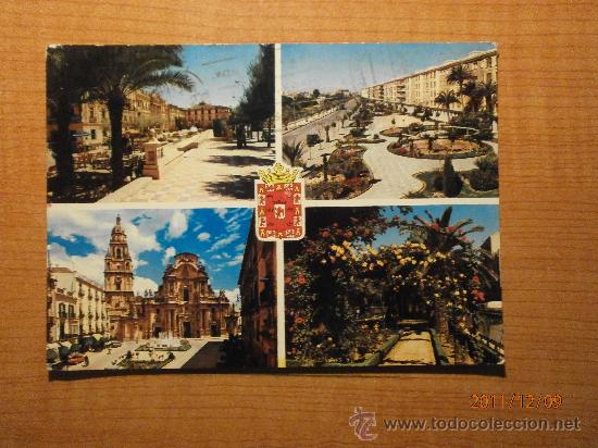 Postales: POSTAL MURCIA CIRCULADA - Foto 1