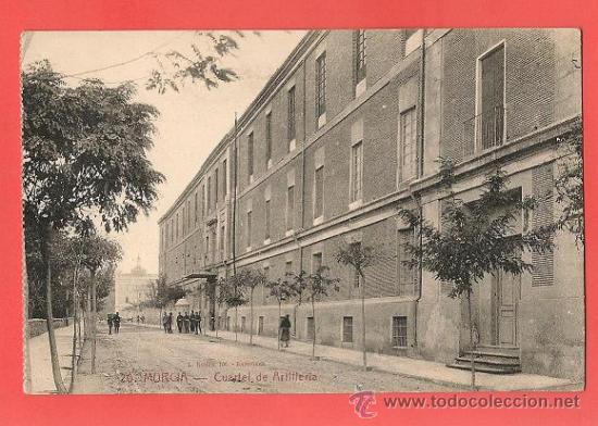 Postales: POSTAL MURCIA cuartel de artilleria - Foto 1