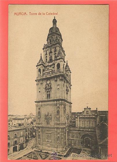 Postales: POSTAL MURCIA torre de la Catedral - Foto 1