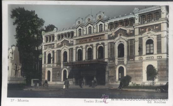 Postales: MURCIA.- TEATRO ROMEA - Foto 1