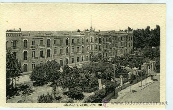 Postales: POSTAL MURCIA CUARTEL DE ARTILLERIA - Foto 1