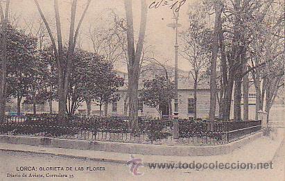 Postales: POSTAL LORCA GLORIETA DE LAS FLORES - Foto 1