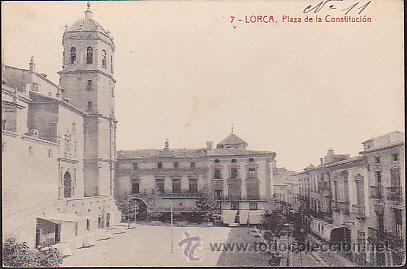 Postales: POSTAL LORCA PLAZA DE LA CONSTITUCION - Foto 1