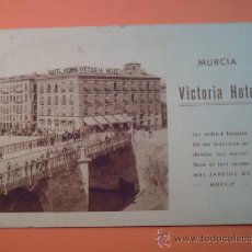 Postales: MURCIA - VICTORIA HOTEL - FOTO F. MESAS -PUBLICITARIA DEL PROPIO HOTEL. Lote 34274829