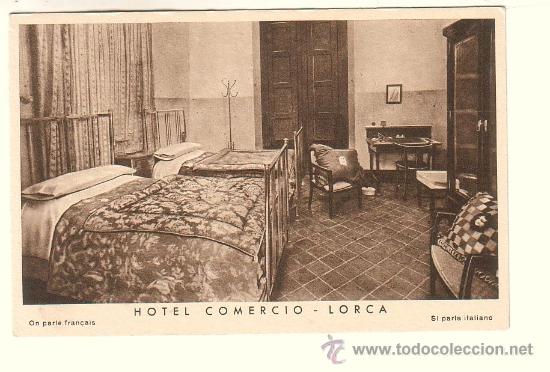 Postales: LORCA (MURCIA).- HOTEL COMERCIO - Foto 1