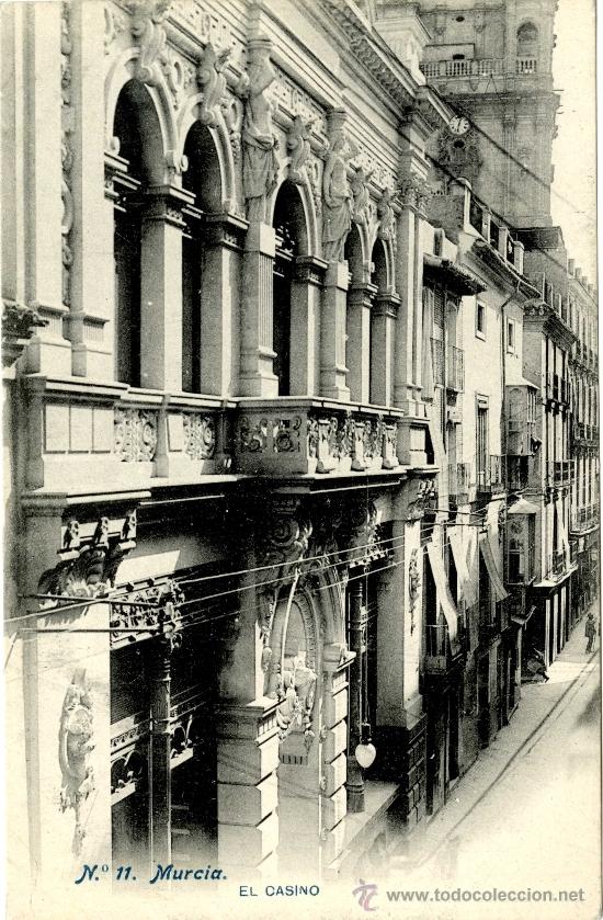 Postales: Murcia. El casino - Foto 1