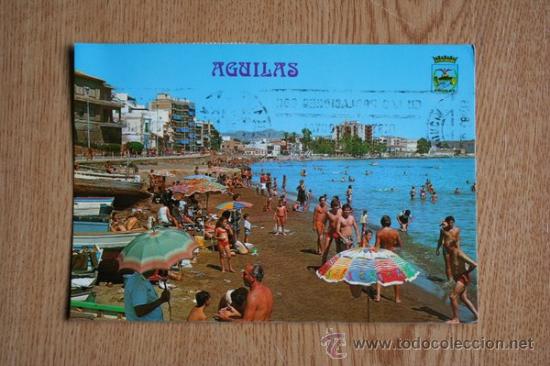 Postales: &Aacute;guilas. Playa de Levante. - Foto 1
