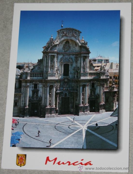 Postales: Postal de la catedral de Murcia - Foto 1