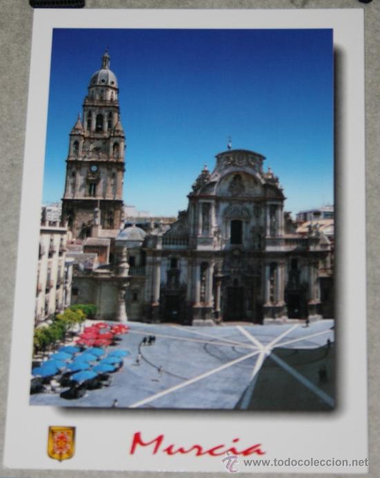 Postales: Postal de la catedral de Murcia - Foto 1