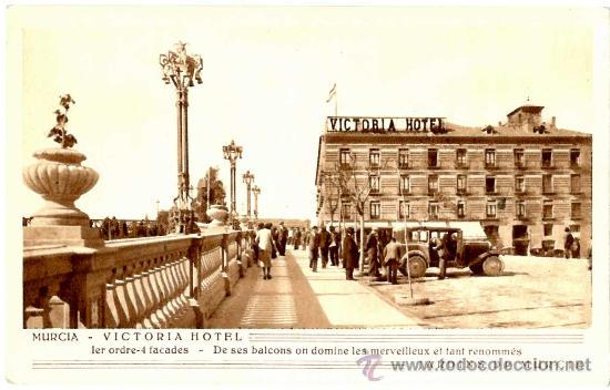 Postales: MURCIA HOTEL VICTORIA - Foto 1