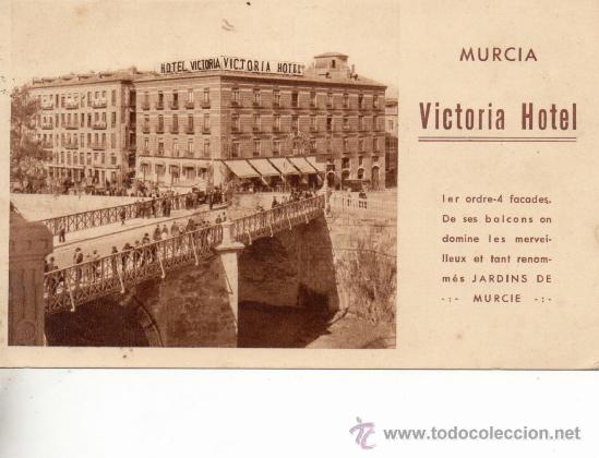 Postales: murcia. victoria hotel - Foto 1