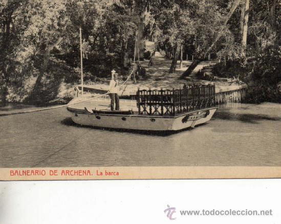 Postales: balneario de archena. la barca. thomas - Foto 1