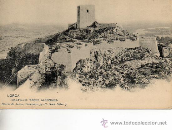 Postales: lorca. castillo: torre alfonsina. h y m - Foto 1