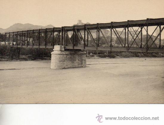Postales: lorca. 13 puente del ferrocarril. roisin - Foto 1