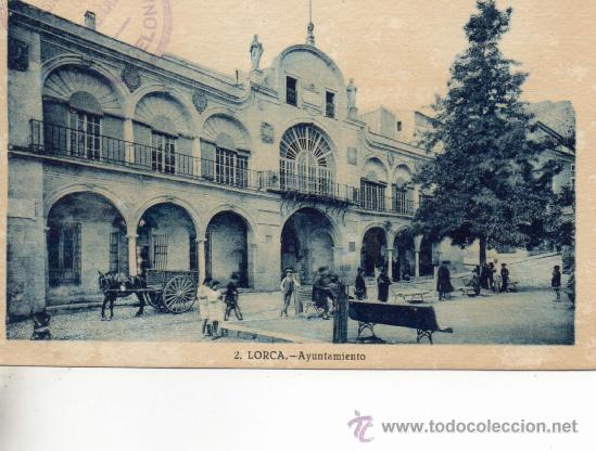 Postales: lorca. 2 ayuntamiento. j. martinez - Foto 1