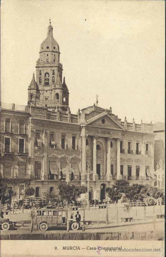 Postales: MURCIA.- CASA CONSISTORIAL - Foto 1