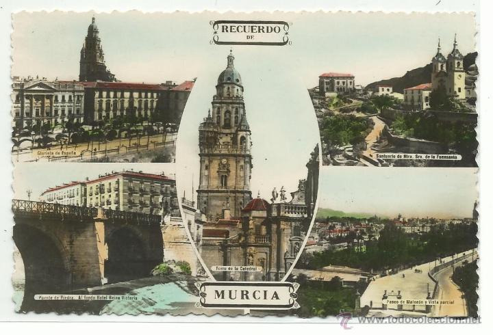 Postales: MURCIA.- MULTIVISION.- SIN CIRCULAR EDITOR DESCONOCIDO - Foto 1
