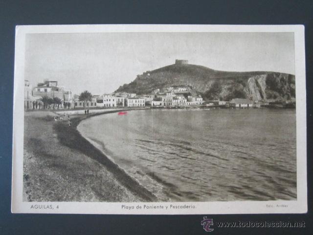 Postales: POSTAL MURCIA. PLAYA DE PONIENTE Y PESCADERIA. - Foto 1
