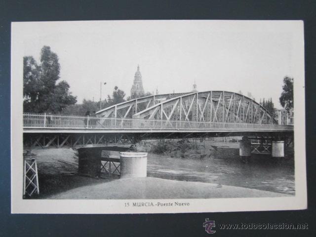 Postales: POSTAL MURCIA. PUENTE NUEVO. - Foto 1