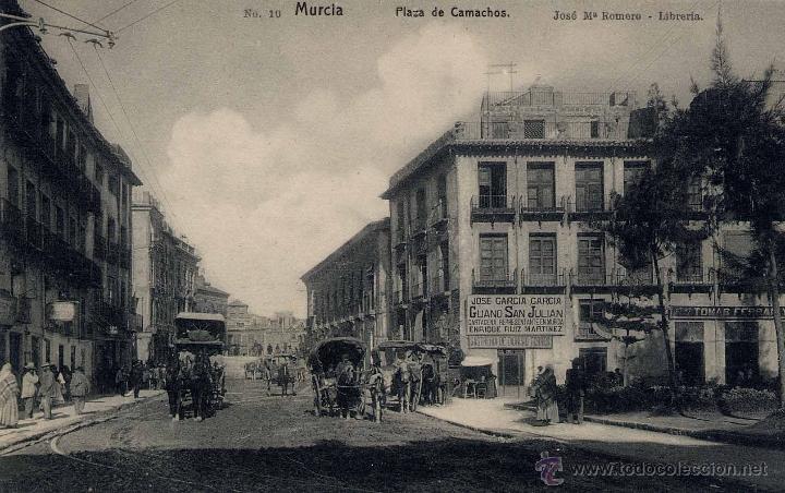 Postales: MURCIA.- PLAZA DE CAMACHOS. - Foto 1