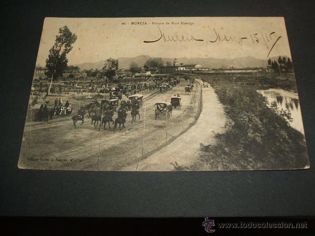 Postales: MURCIA PARQUE DE RUIZ HIDALGO - Foto 1