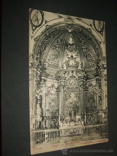 Postales: LORCA MURCIA RETABLO DE SANTO DOMINGO - Foto 1