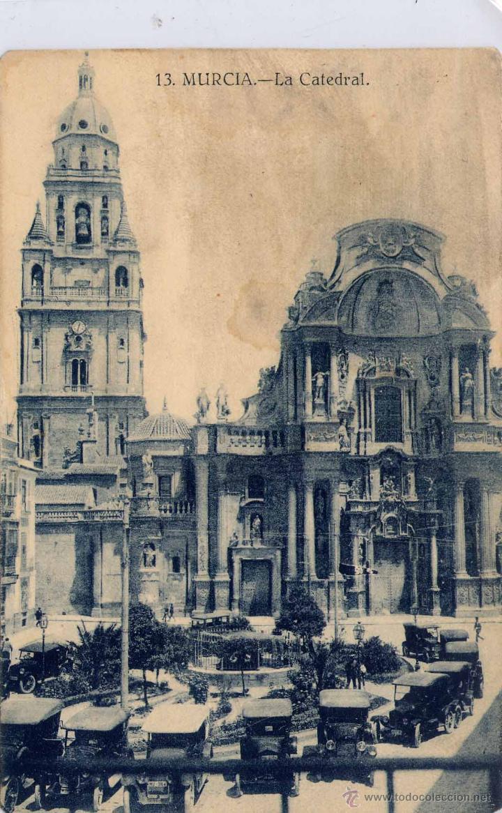 Postales: MURCIA.- LA CATEDRAL - Foto 1