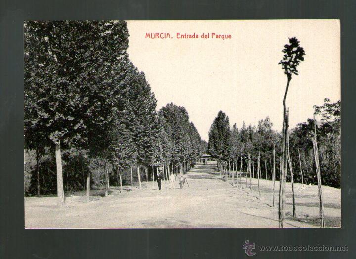 Postales: MURCIA ENTRADA DEL PARQUE - Edici&oacute;n THOMAS Postal - Foto 1