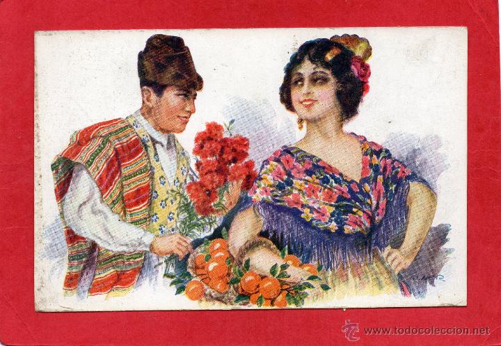 Postales: murcia. tipos espa&ntilde;oles. 172 mir - Foto 1
